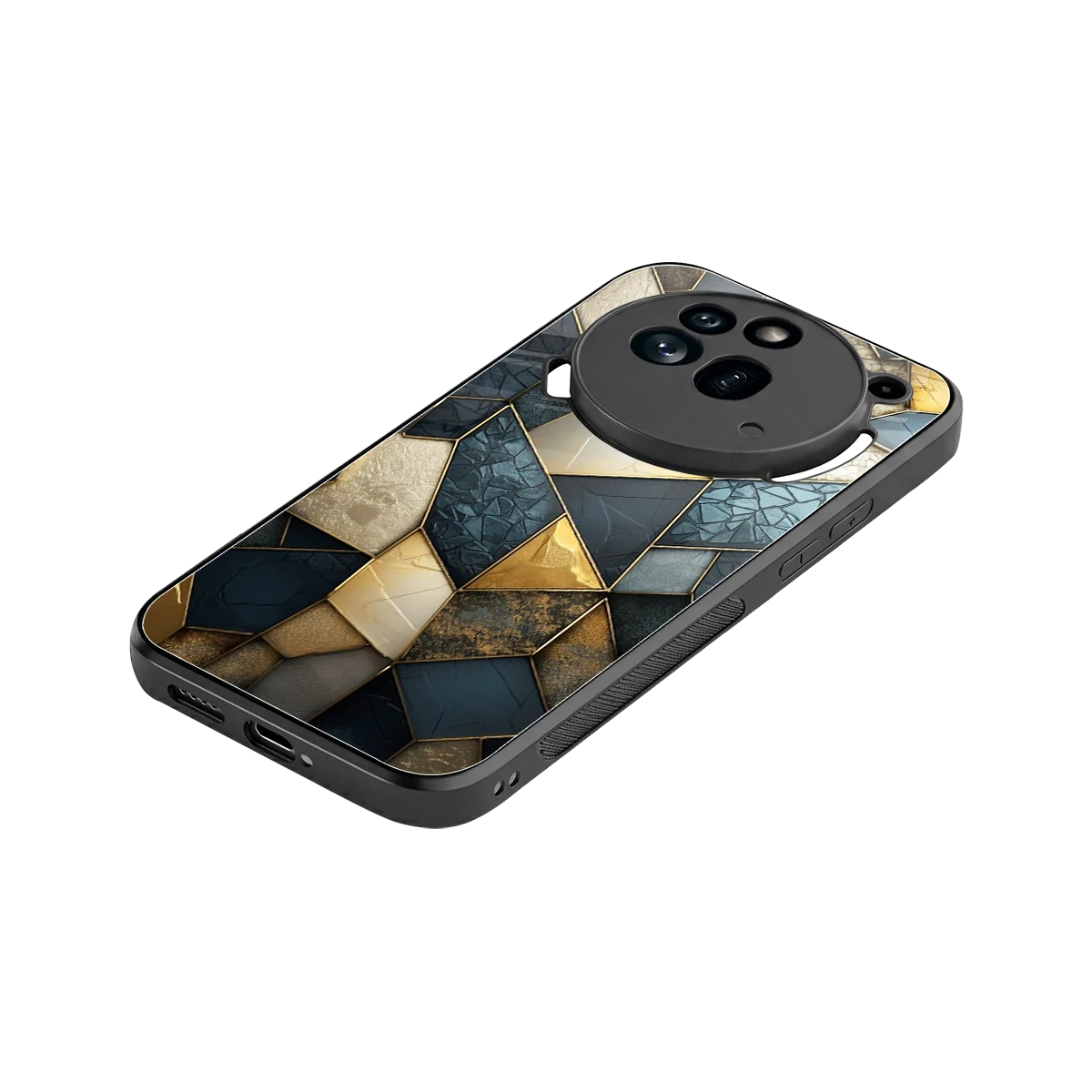 Celestial Stone stylish phone case for nothing phone 3a pro | glossy glass and slim fit