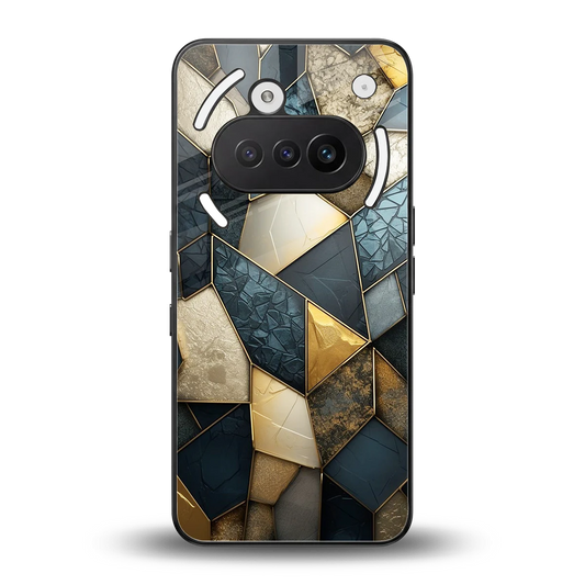 Celestial Stone back phone cover | glass case for nothing phone 3a