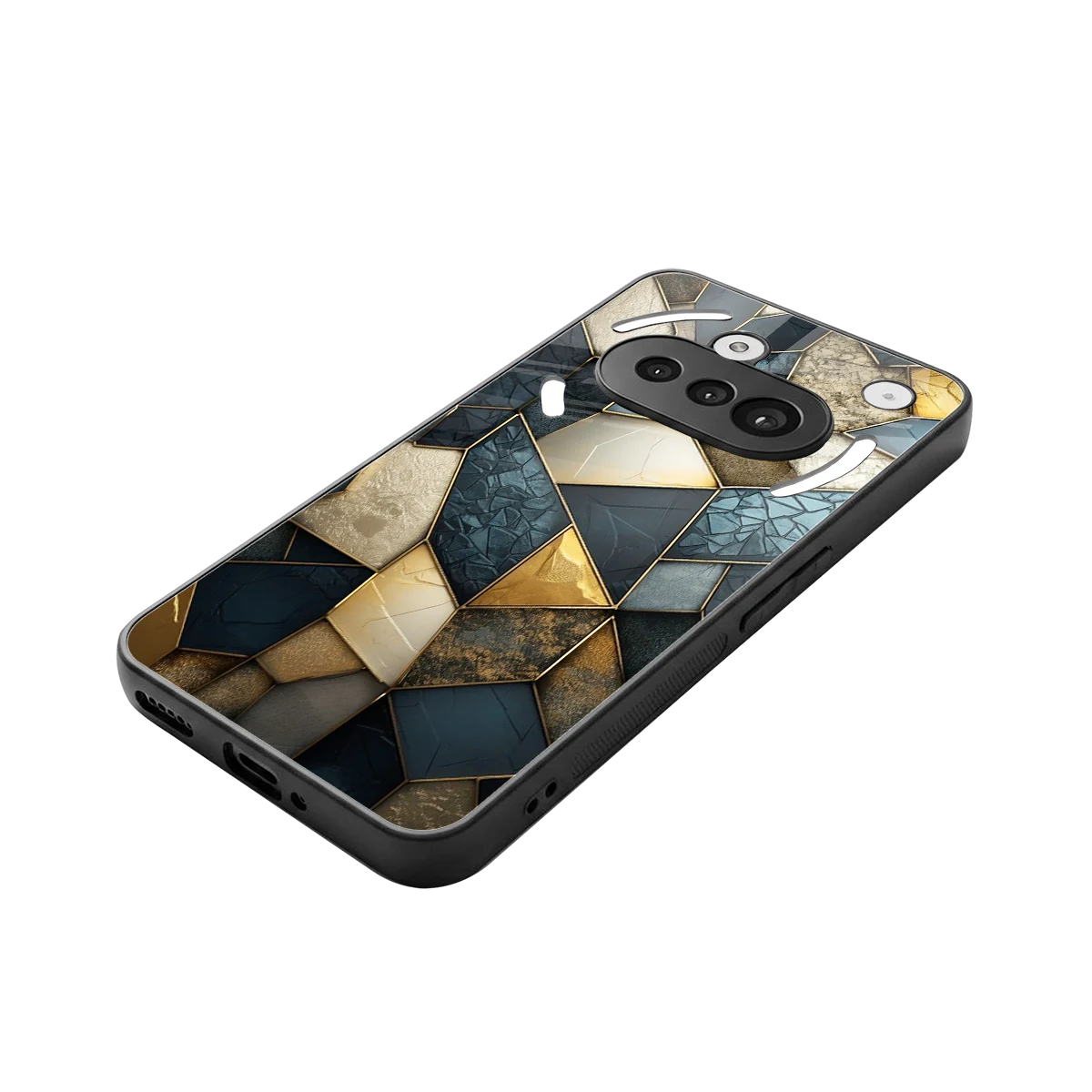 Celestial Stone stylish phone case for nothing phone 3a | glossy glass and slim fit