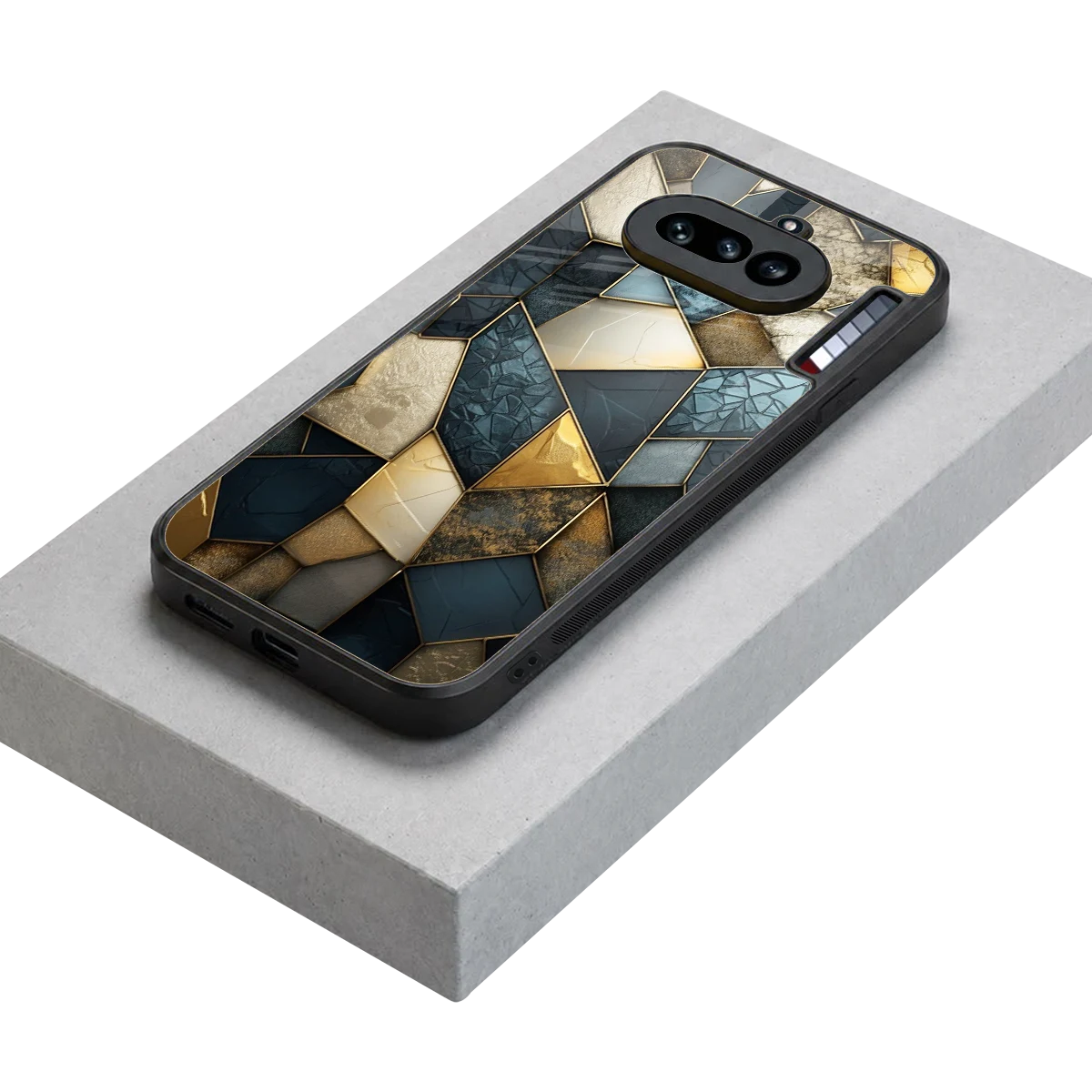Celestial Stone stylish phone case for nothing phone 4a | glossy glass and slim fit