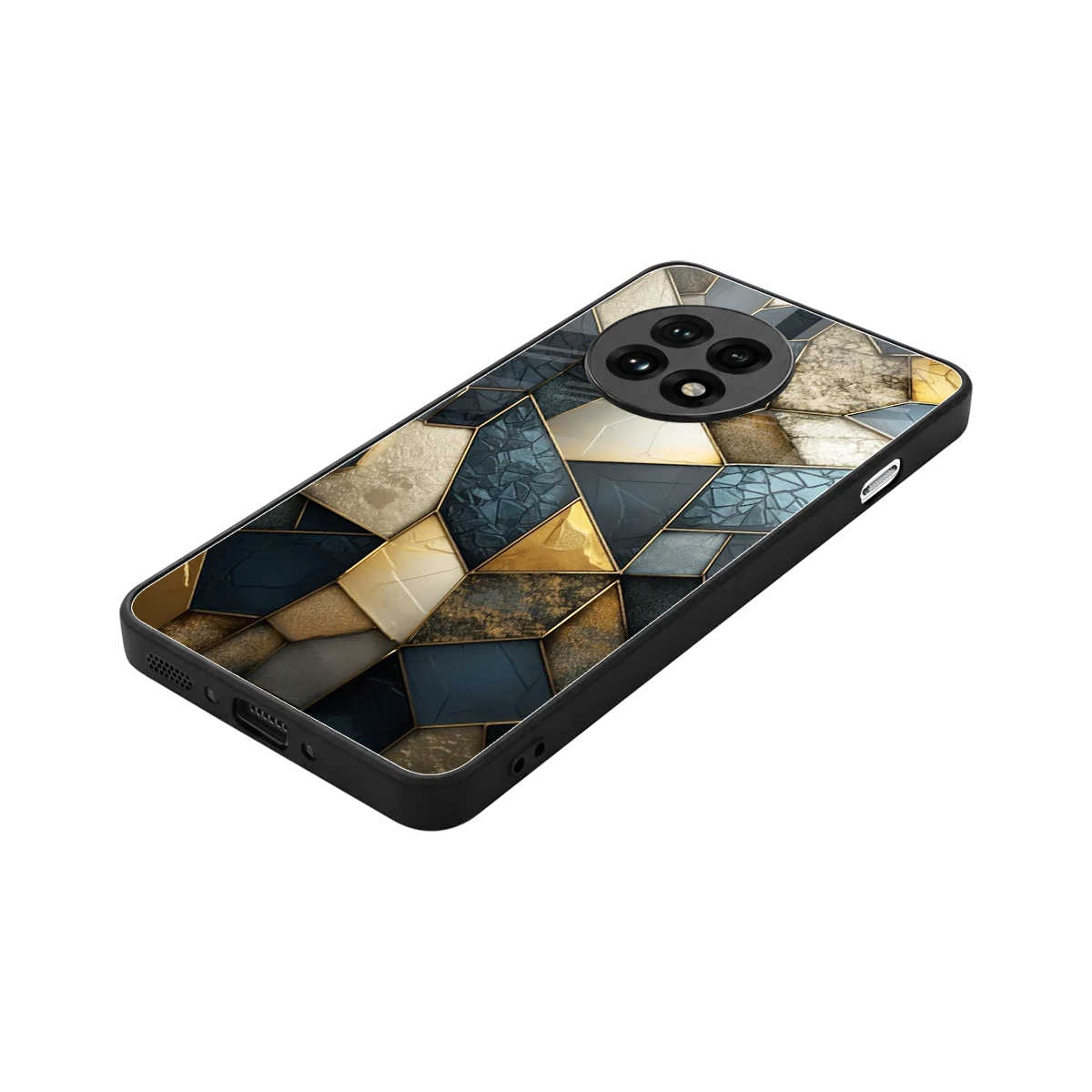 Celestial Stone stylish phone case for oneplus 13r | glossy glass and slim fit