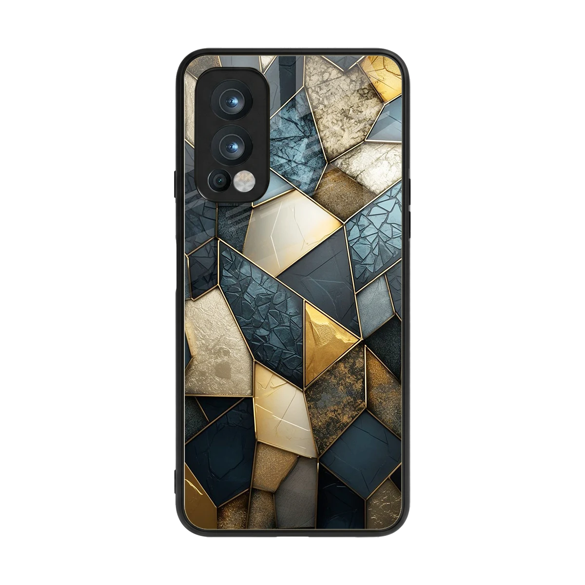 Celestial Stone back phone cover | glass case for oneplus nord 2