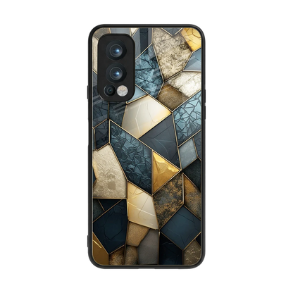 Celestial Stone back phone cover | glass case for oneplus nord 2