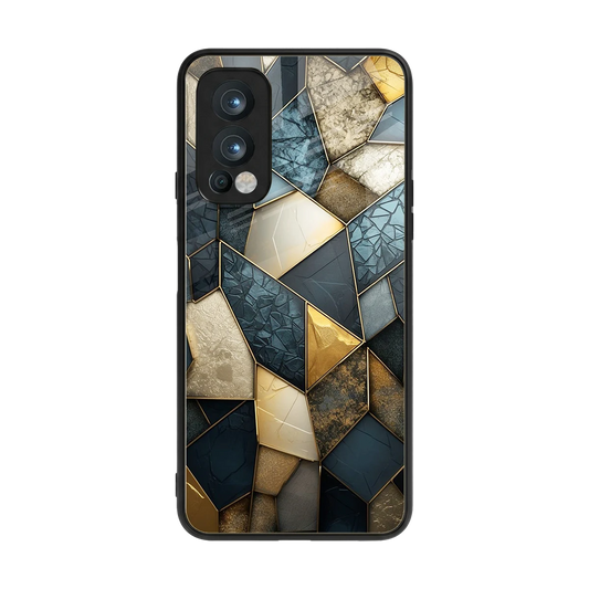 Celestial Stone back phone cover | glass case for oneplus nord 2