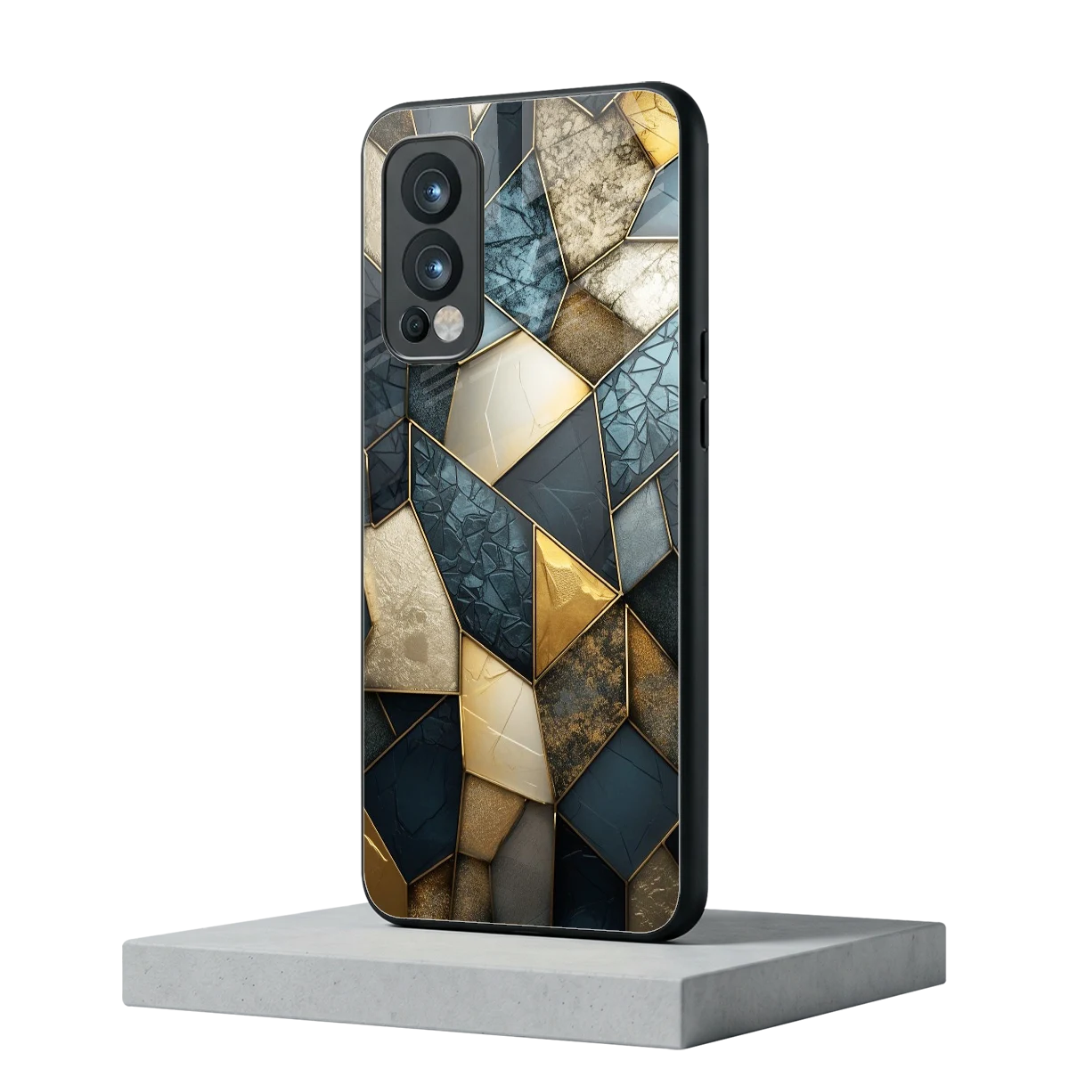 Celestial Stone oneplus nord 2 mobile cover | shockproof glass phone case