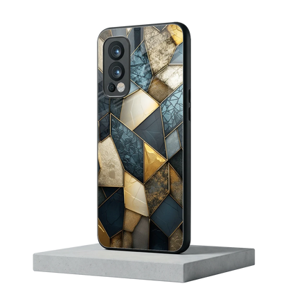 Celestial Stone oneplus nord 2 mobile cover | shockproof glass phone case