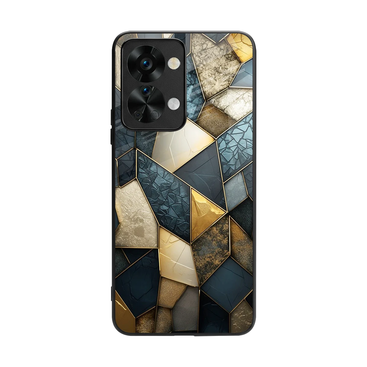 Celestial Stone back phone cover | glass case for oneplus nord 2t