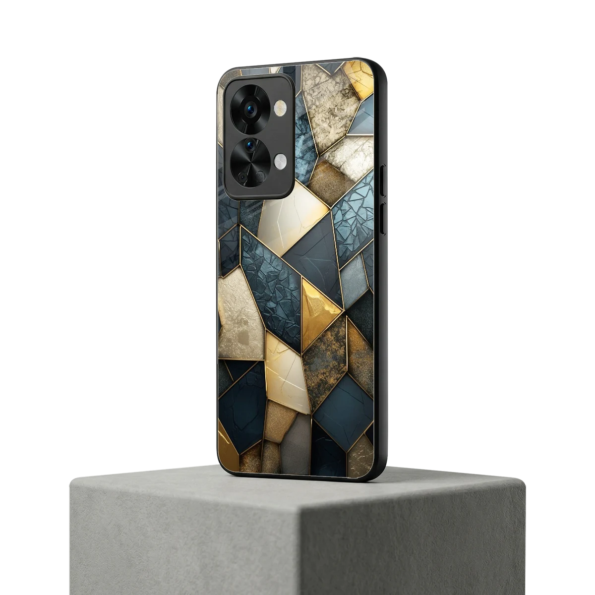 Celestial Stone oneplus nord 2t mobile cover | shockproof glass phone case