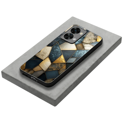 Celestial Stone stylish phone case for oneplus nord 2t | glossy glass and slim fit