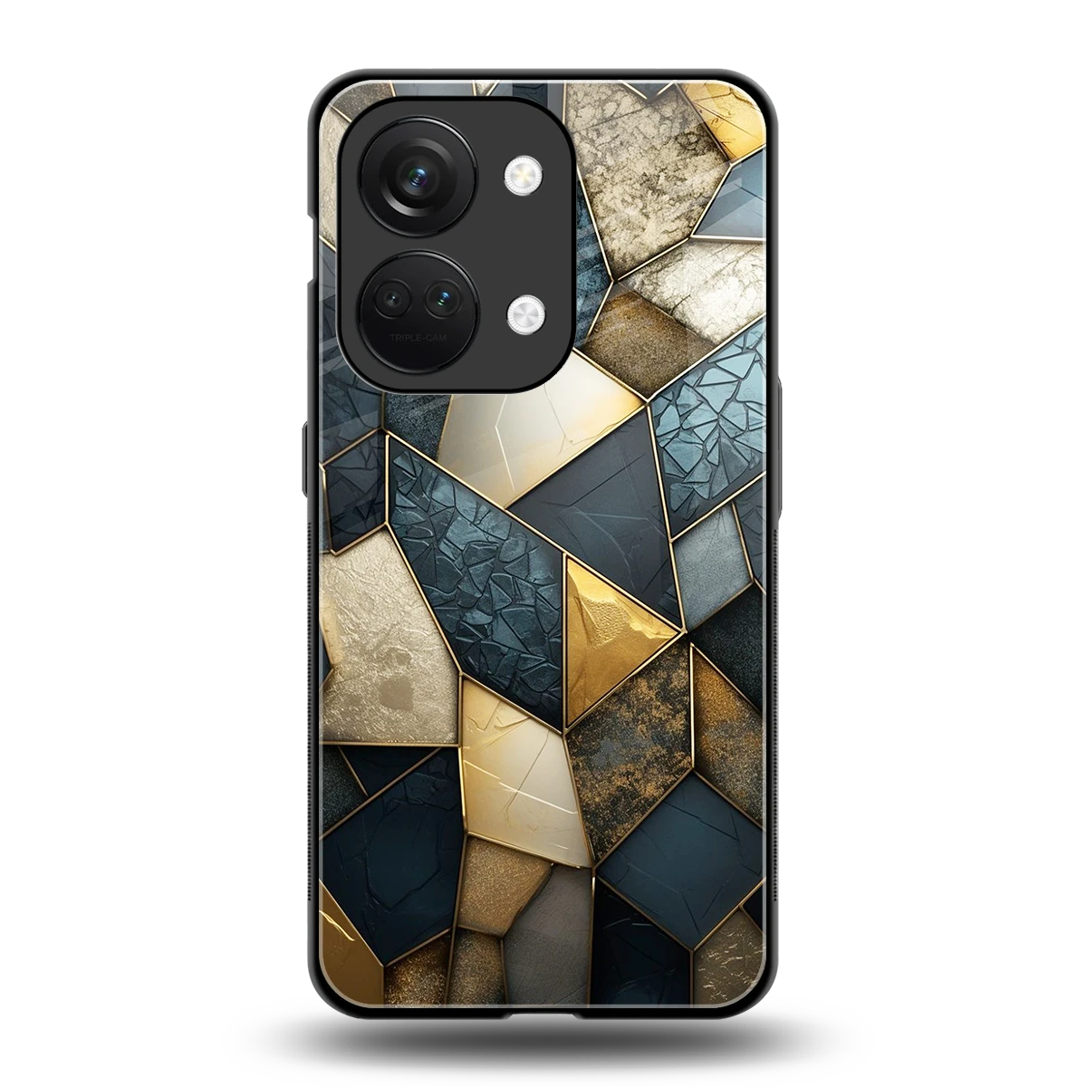 Celestial Stone back phone cover | glass case for oneplus nord 3