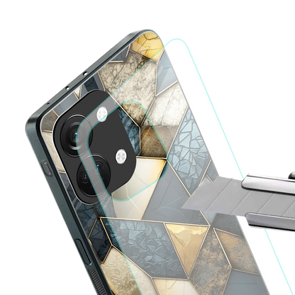 Celestial Stone stylish phone case for oneplus nord 3 | glossy glass and slim fit