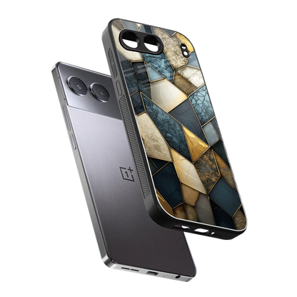 Celestial Stone sleek oneplus nord 4 cover with tempered glass back and TPU edges
