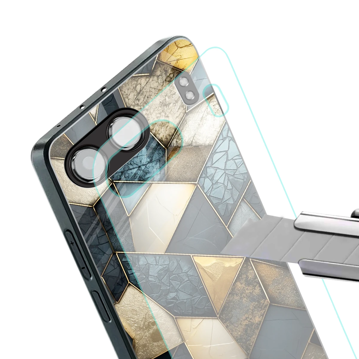 Celestial Stone stylish phone case for oneplus nord 4 | glossy glass and slim fit