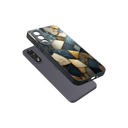Celestial Stone sleek oneplus nord 5 cover with tempered glass back and TPU edges