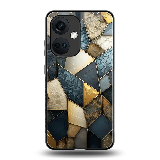 Celestial Stone back phone cover | glass case for oneplus nord ce 3