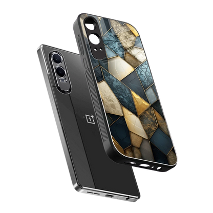 Celestial Stone sleek oneplus nord ce 4 lite cover with tempered glass back and TPU edges