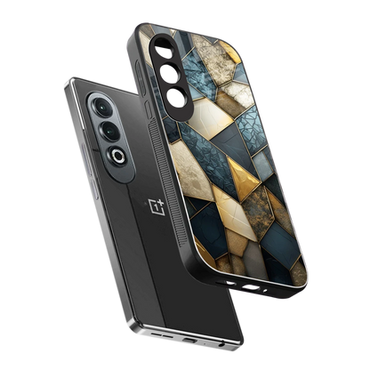 Celestial Stone sleek oneplus nord ce 4 cover with tempered glass back and TPU edges