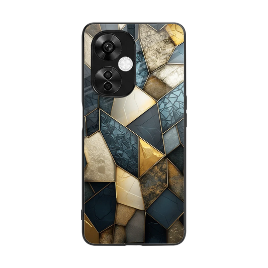 Celestial Stone back phone cover | glass case for oneplus nord ce 3 lite