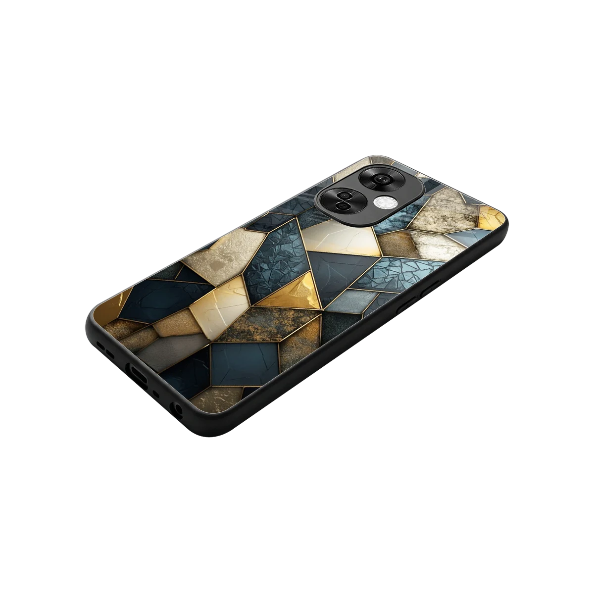 Celestial Stone stylish phone case for oneplus nord ce 3 lite | glossy glass and slim fit