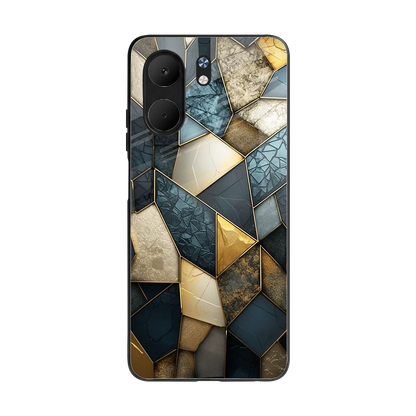 Celestial Stone back phone cover | glass case for oppo a5x 5g