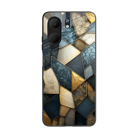 Celestial Stone back phone cover | glass case for oppo a5x 5g