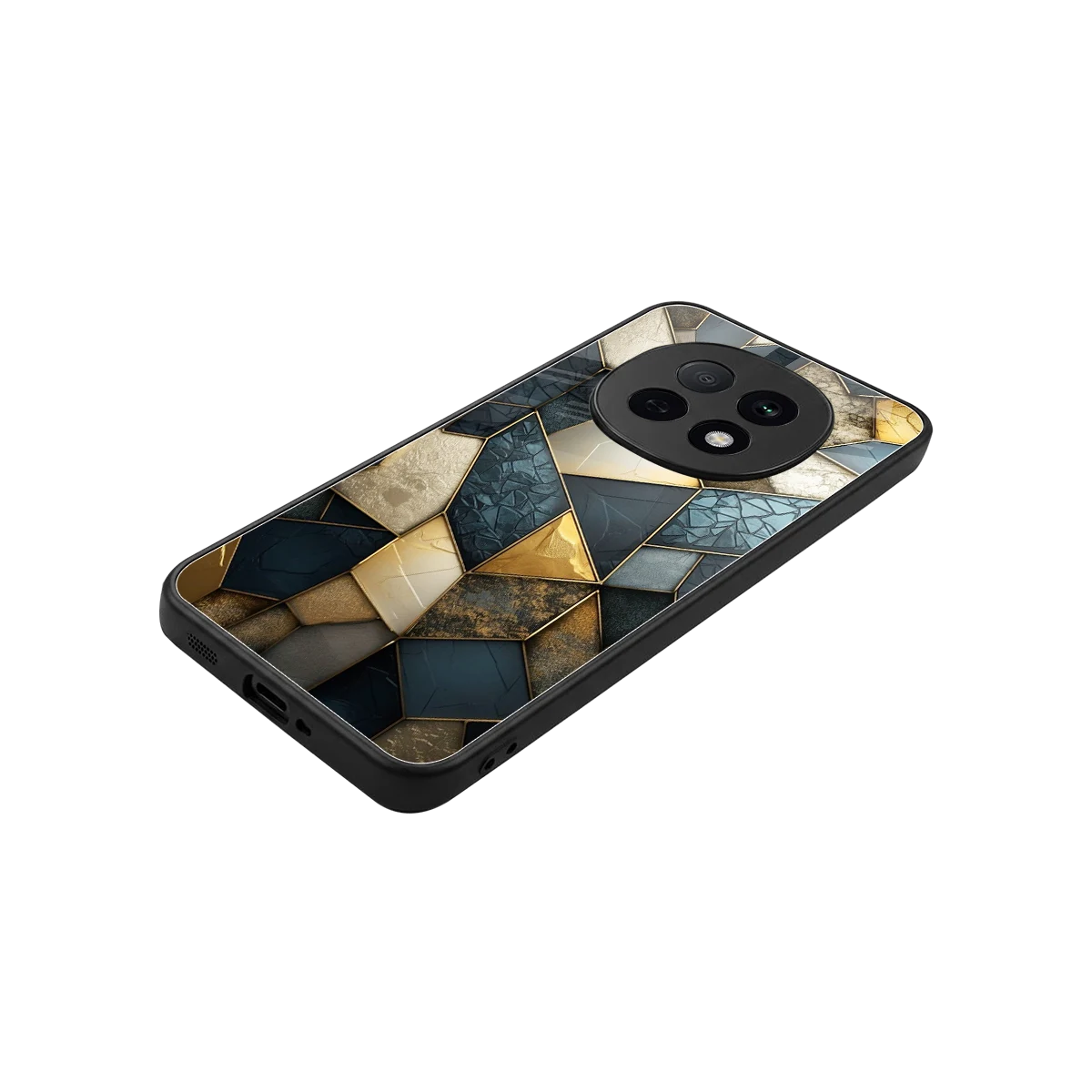 Celestial Stone stylish phone case for oppo f29 pro 5g | glossy glass and slim fit