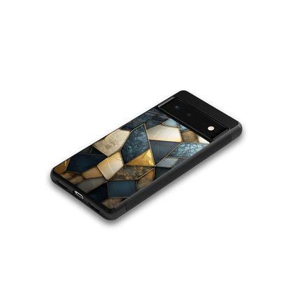 Celestial Stone google pixel 6a mobile cover | shockproof glass phone case