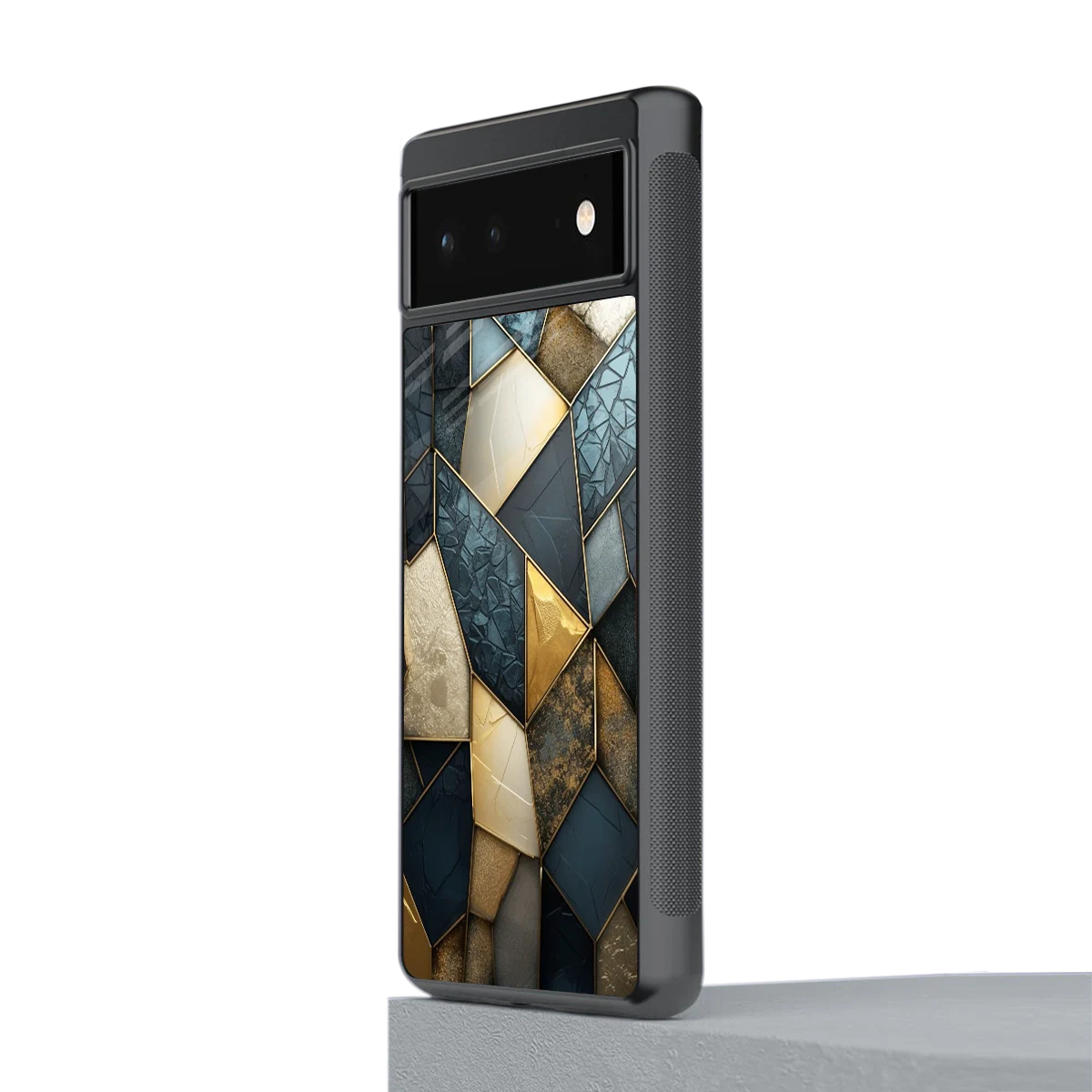 Celestial Stone stylish phone case for google pixel 6a | glossy glass and slim fit