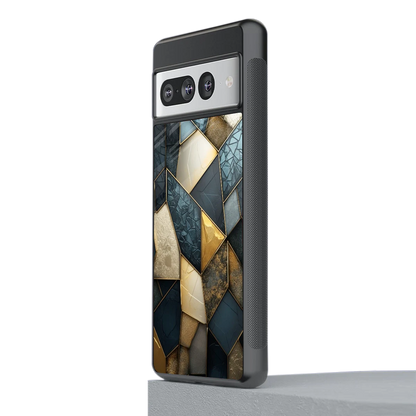 Celestial Stone stylish phone case for google pixel 7 pro | glossy glass and slim fit