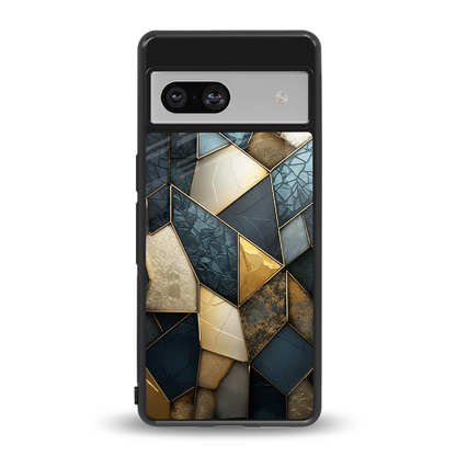 Celestial Stone back phone cover | glass case for google pixel 7a