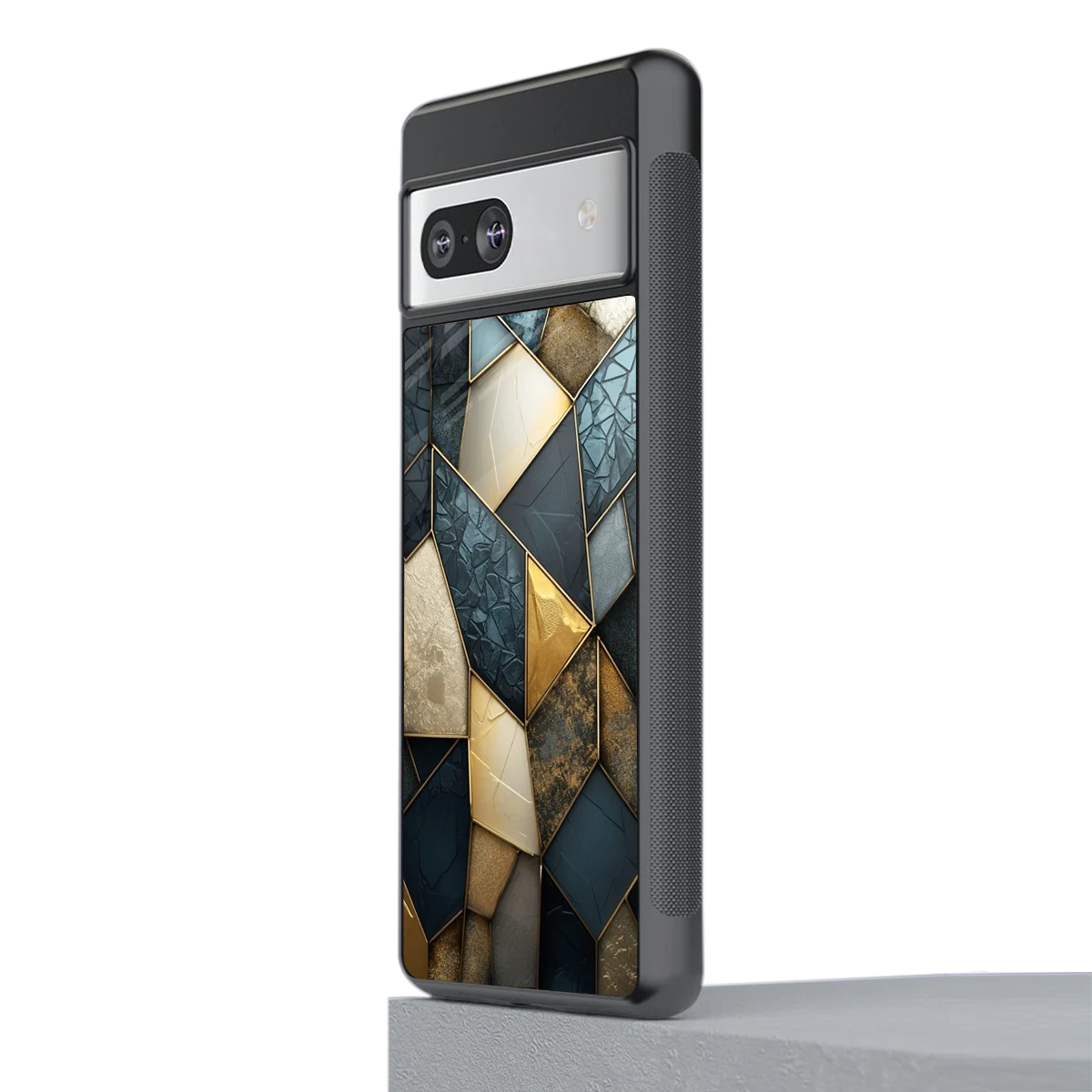 Celestial Stone stylish phone case for google pixel 7a | glossy glass and slim fit