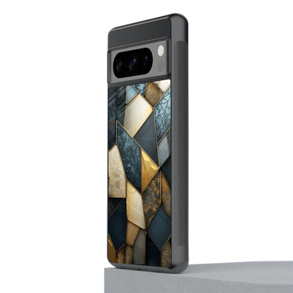Celestial Stone stylish phone case for google pixel 8 pro | glossy glass and slim fit