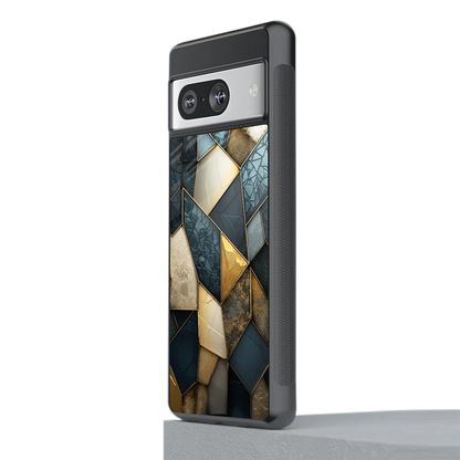 Celestial Stone stylish phone case for google pixel 8 | glossy glass and slim fit