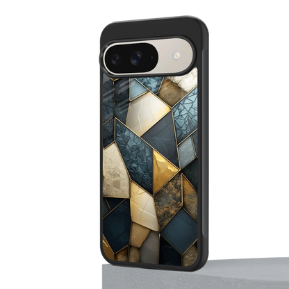 Celestial Stone google pixel 9 mobile cover | shockproof glass phone case