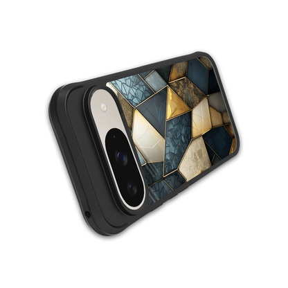 Celestial Stone stylish phone case for google pixel 9 | glossy glass and slim fit
