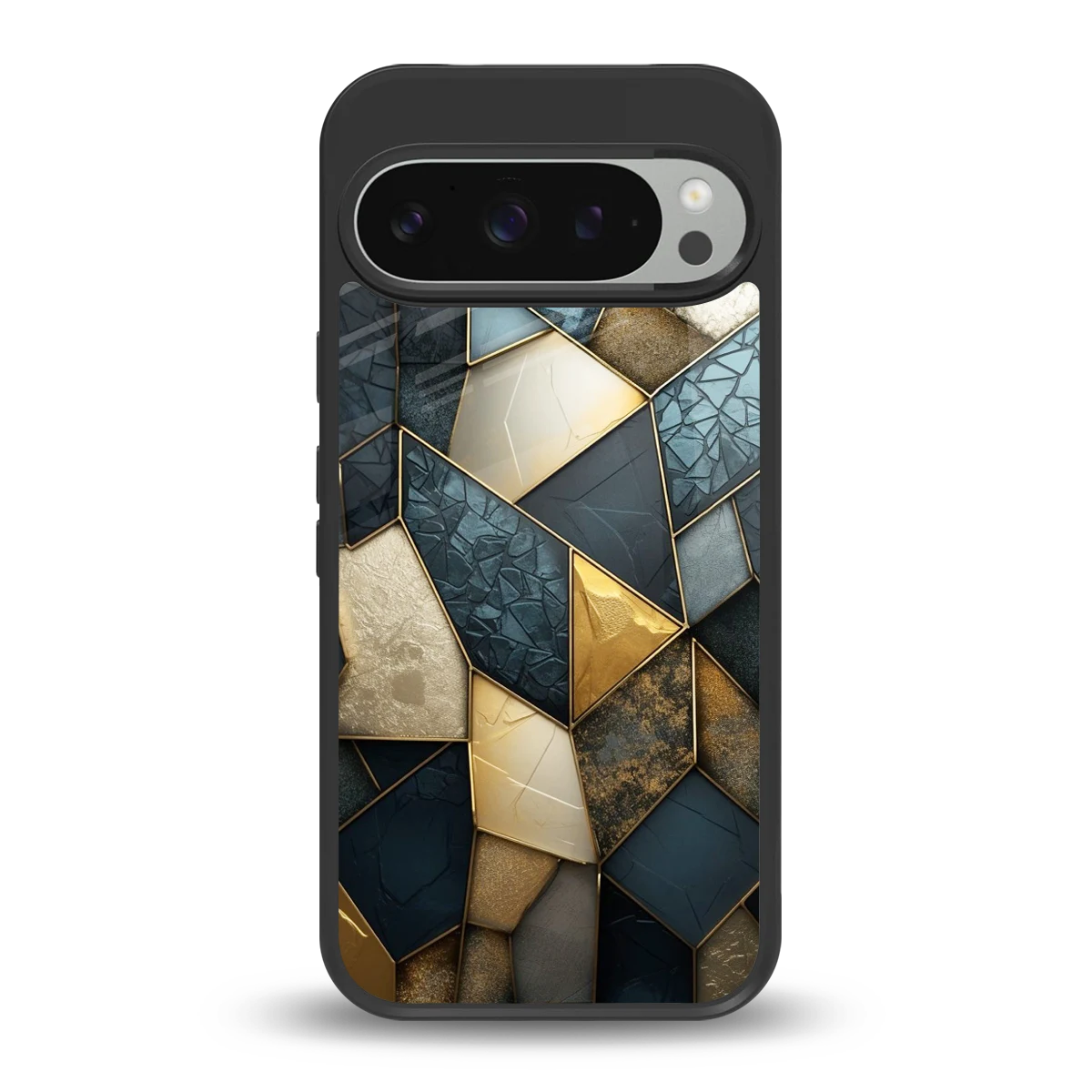 Celestial Stone back phone cover | glass case for google pixel 9 pro