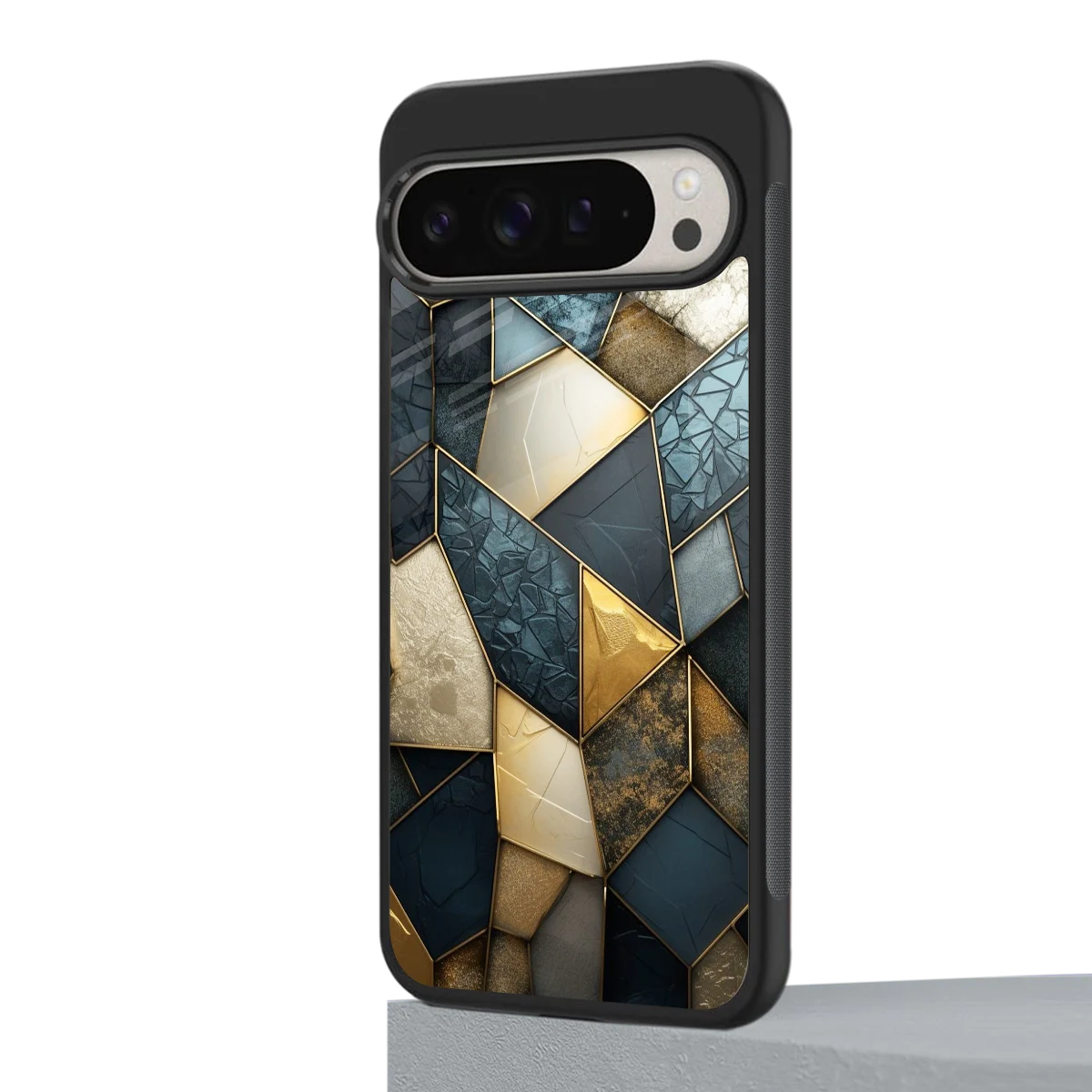 Celestial Stone google pixel 9 pro mobile cover | shockproof glass phone case