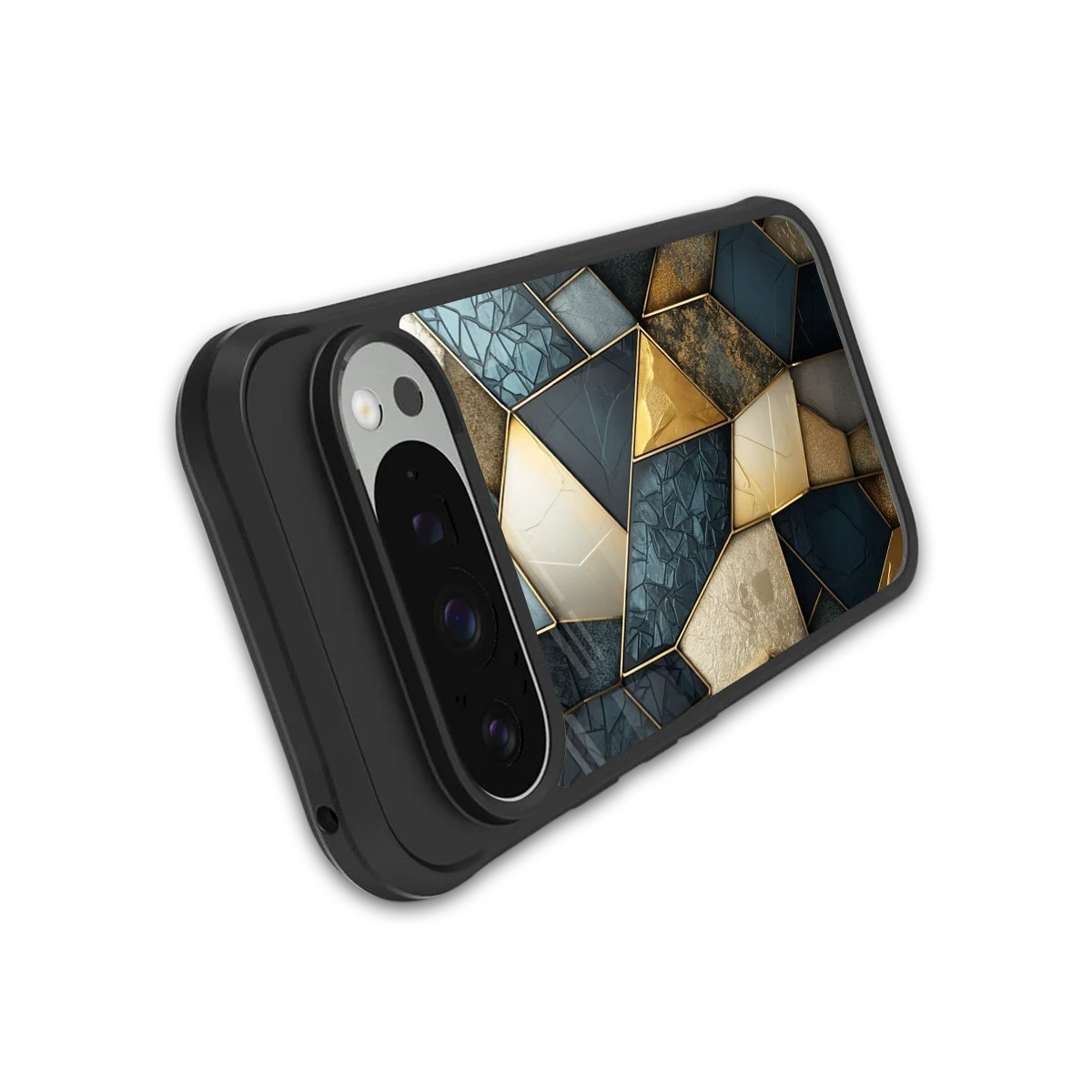 Celestial Stone stylish phone case for google pixel 9 pro xl | glossy glass and slim fit
