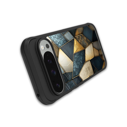 Celestial Stone stylish phone case for google pixel 9 pro xl | glossy glass and slim fit
