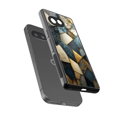 Celestial Stone sleek google pixel 10a cover with tempered glass back and TPU edges
