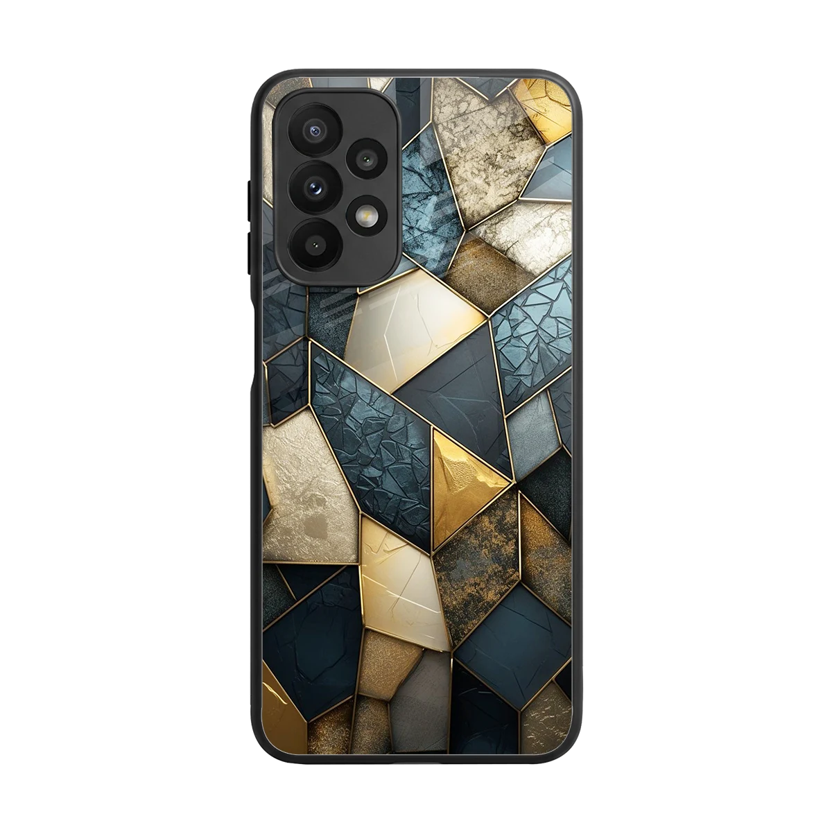 Celestial Stone back phone cover | glass case for samsung galaxy a23