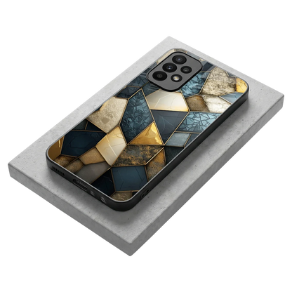 Celestial Stone stylish phone case for samsung galaxy a23 | glossy glass and slim fit
