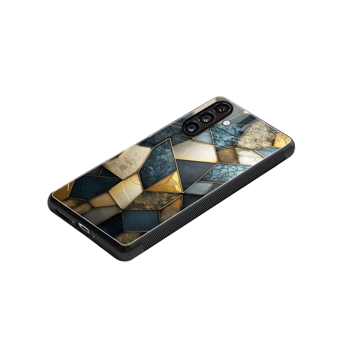 Celestial Stone stylish phone case for samsung galaxy a55 5g | glossy glass and slim fit