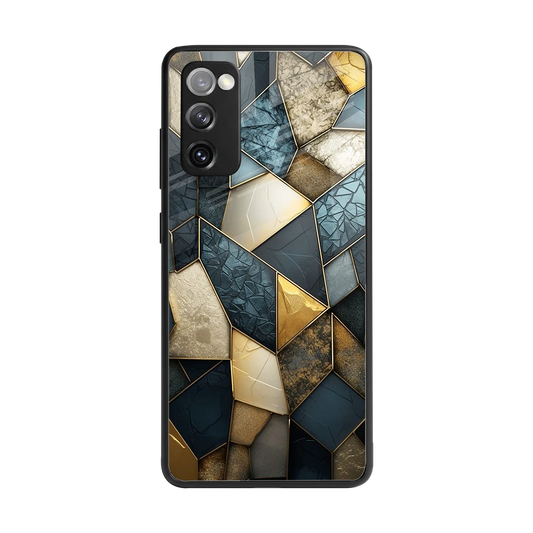 Celestial Stone back phone cover | glass case for samsung galaxy s20 fe