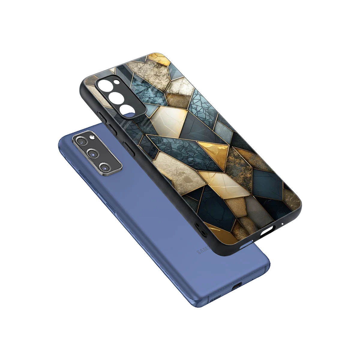 Celestial Stone sleek samsung galaxy s20 fe cover with tempered glass back and TPU edges
