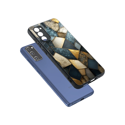 Celestial Stone sleek samsung galaxy s20 fe cover with tempered glass back and TPU edges