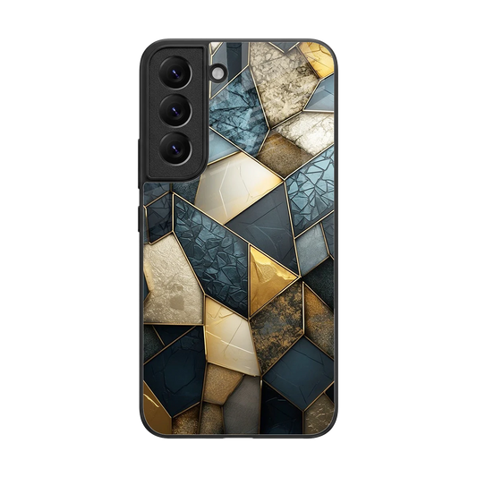 Celestial Stone back phone cover | glass case for samsung galaxy s22