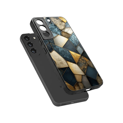 Celestial Stone sleek samsung galaxy s22 cover with tempered glass back and TPU edges