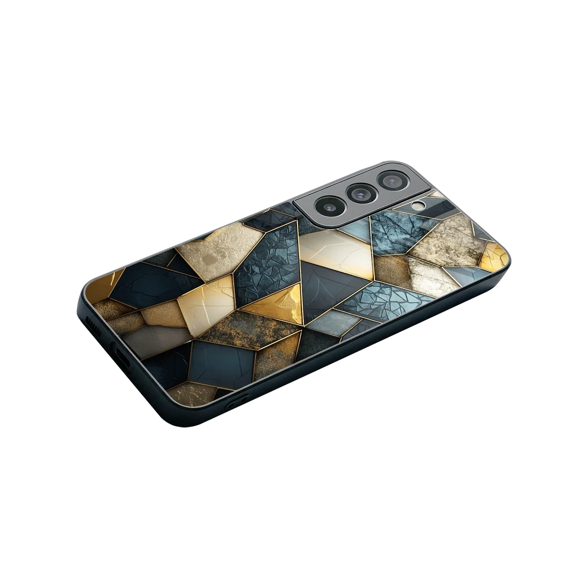 Celestial Stone stylish phone case for samsung galaxy s22 | glossy glass and slim fit
