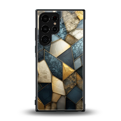 Celestial Stone back phone cover | glass case for samsung galaxy s24 ultra